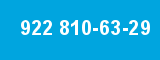 922 810-63-29